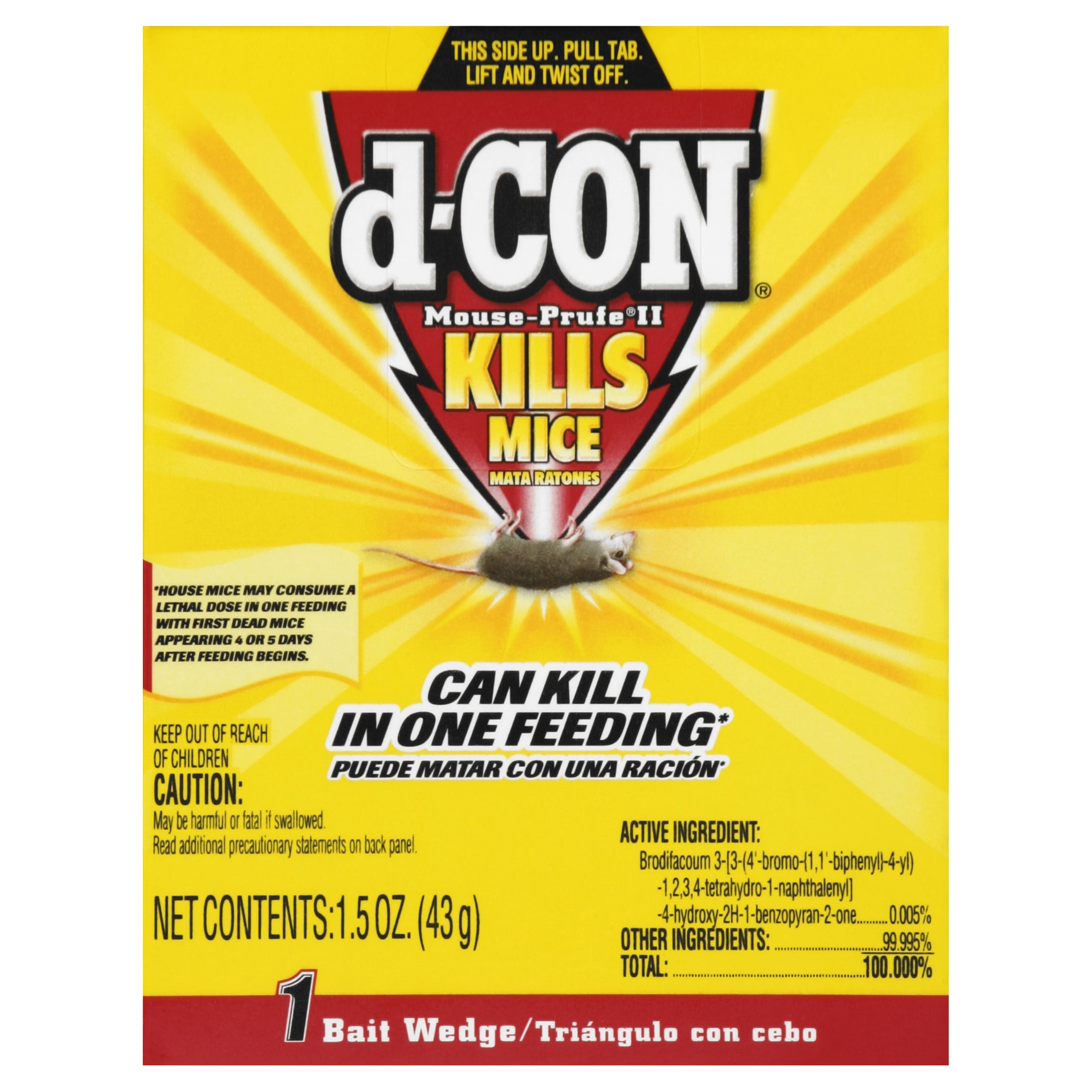 d-CON Rodenticide Rodent and Mouse Prufe II Wedge Mouse Baits, 1.5 Ounce 2 Pack - Simple Foaming Facial Cleanser, 5 oz